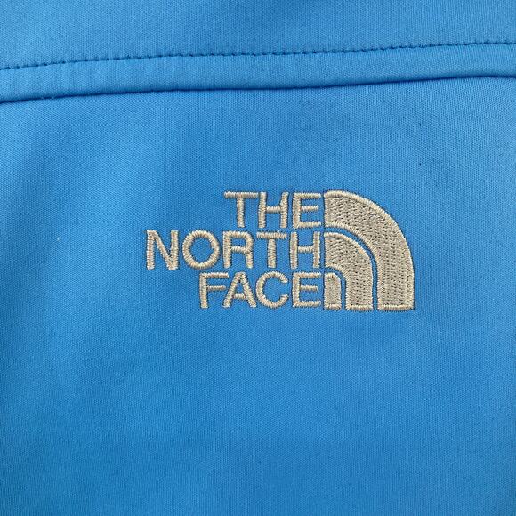 The North Face Flight Series Blue White Windstopper Full Zip Track Jacket Coat - Picture 9 of 15